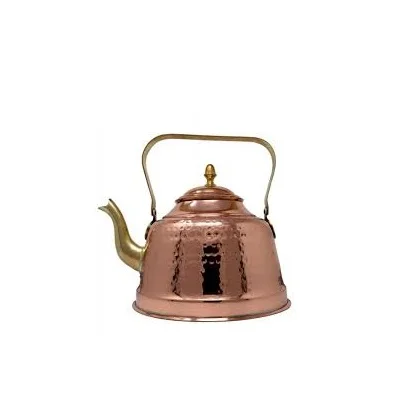 Hot Sale Copper and Brass Coffee and Tea Kettle High Quality Glass Kettle with Single Brown Box Packing Safe