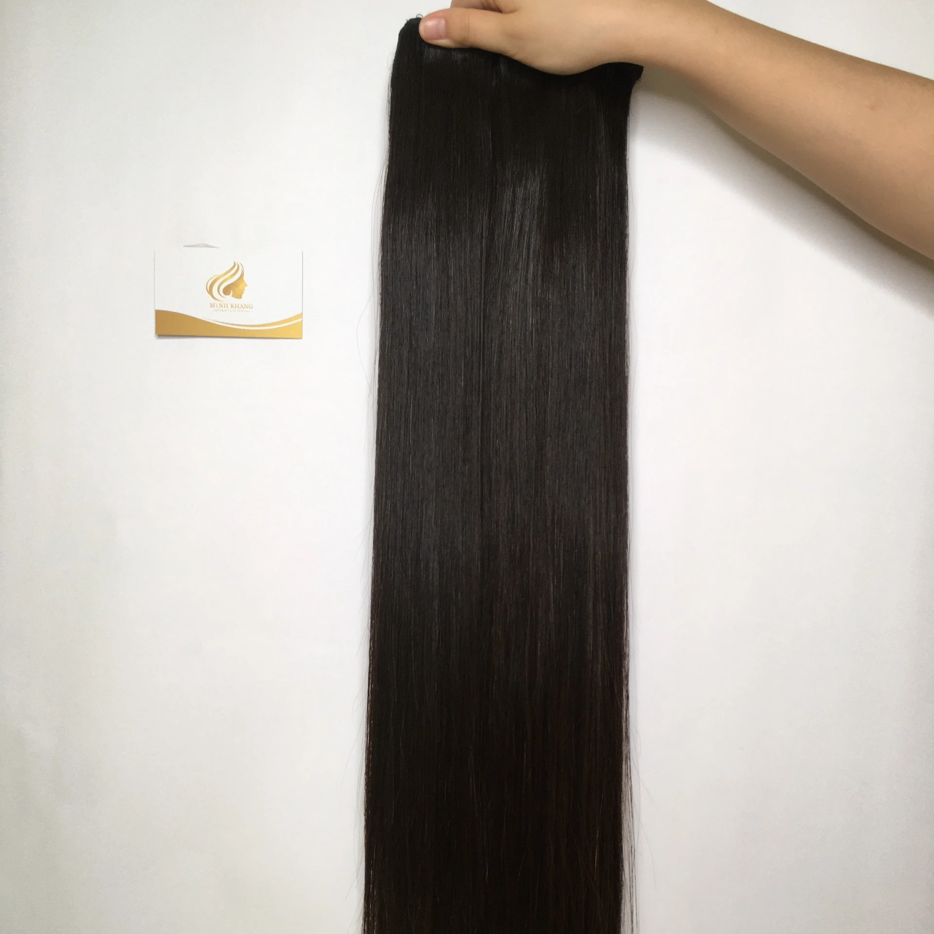 Лучший продавец, натуральные черные человеческие волосы, шелковистые мягкие вьетнамские волосы, легко сделать парики, оптовая продажа, низкая цена