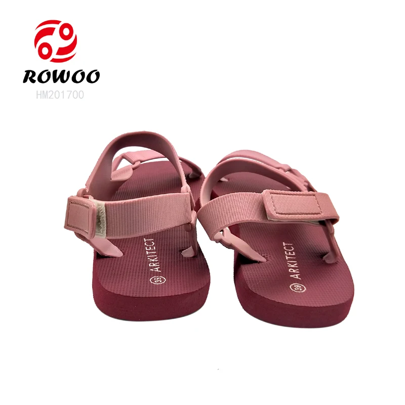 2022 OEM New Arrival Designer EVA beach sandals teenage girls Fashion sport summer  sandals  flat sandals for women