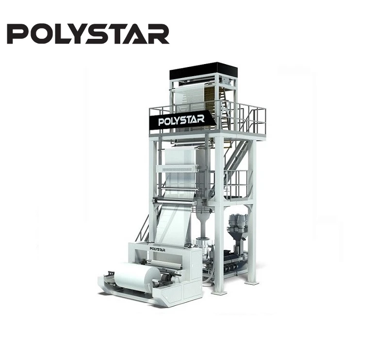 Классический выдувной пленочный экструдер