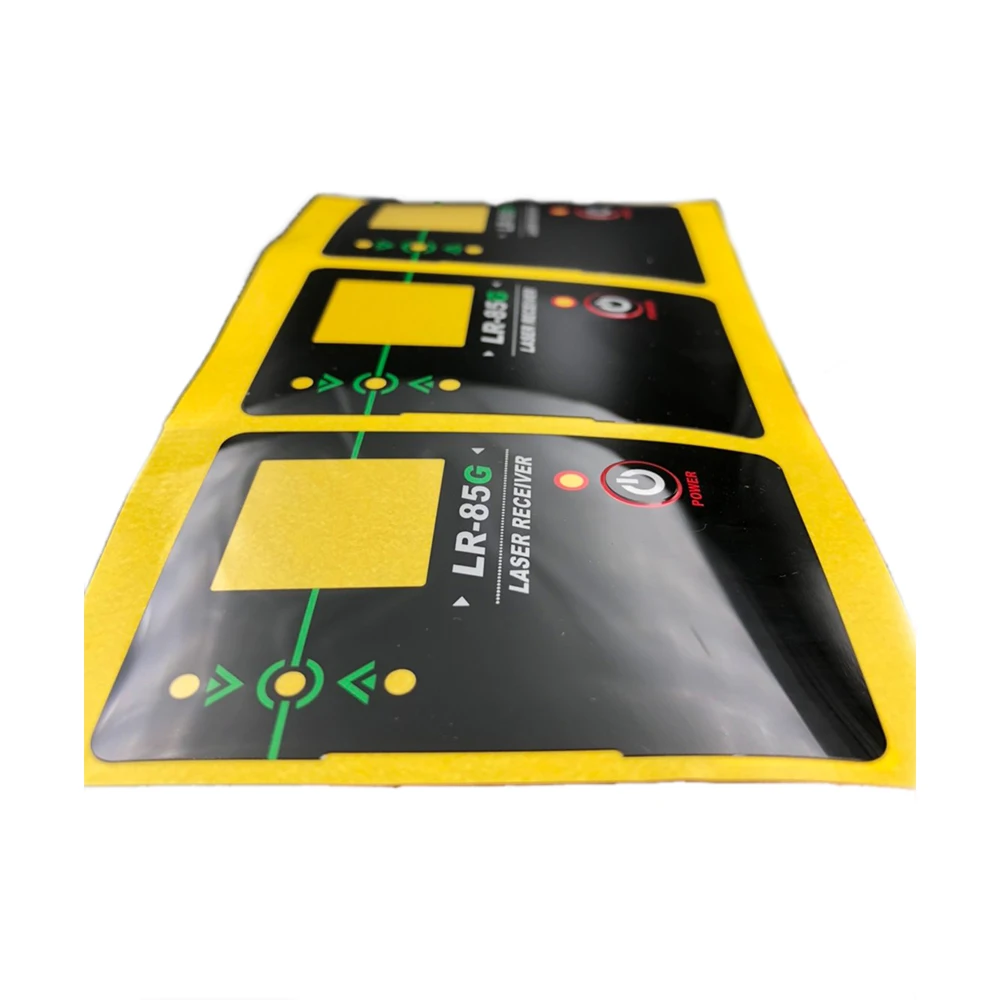 Прозрачное окно бархатная текстура лексан этикетка наклейка 0004