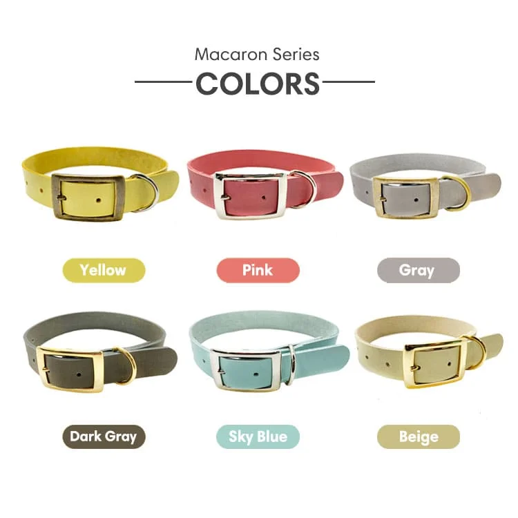 Custom Dog Collar Manufacturer High-Quality Genuine Leather Dog Collar