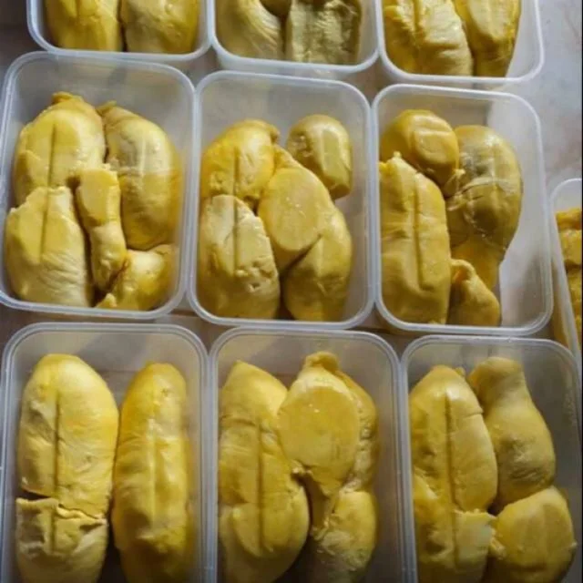 90% чистота натуральная желтая замороженная дурианская упаковка в вакуумной упаковке с сроком годности 1 год