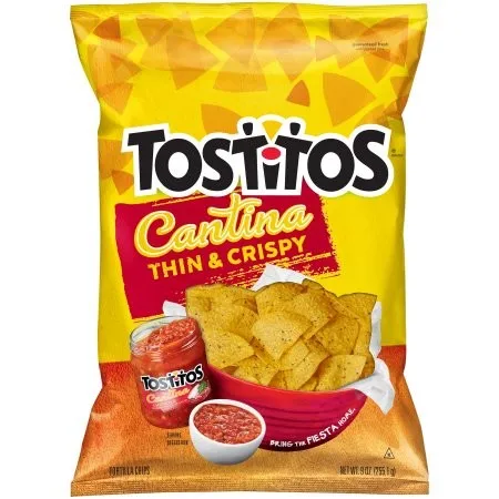 Tostitos Cantina Thin & Crispy Tortilla Chips 255g