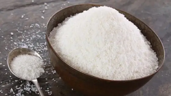 Вьетнамский нежирный органический высушенный кокосовый порошок со сладким вкусом натуральный консервированный оптом упаковка 3086 84 35931