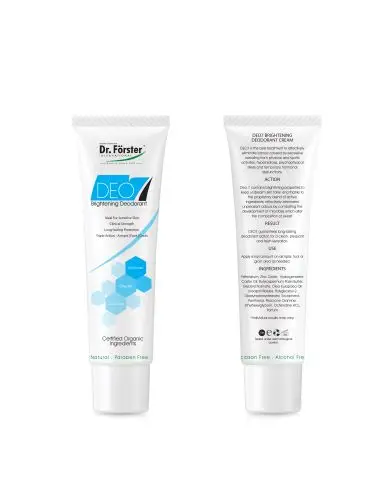 Dr. Forster DEO7 Deodorant Cream Protection Against Odor