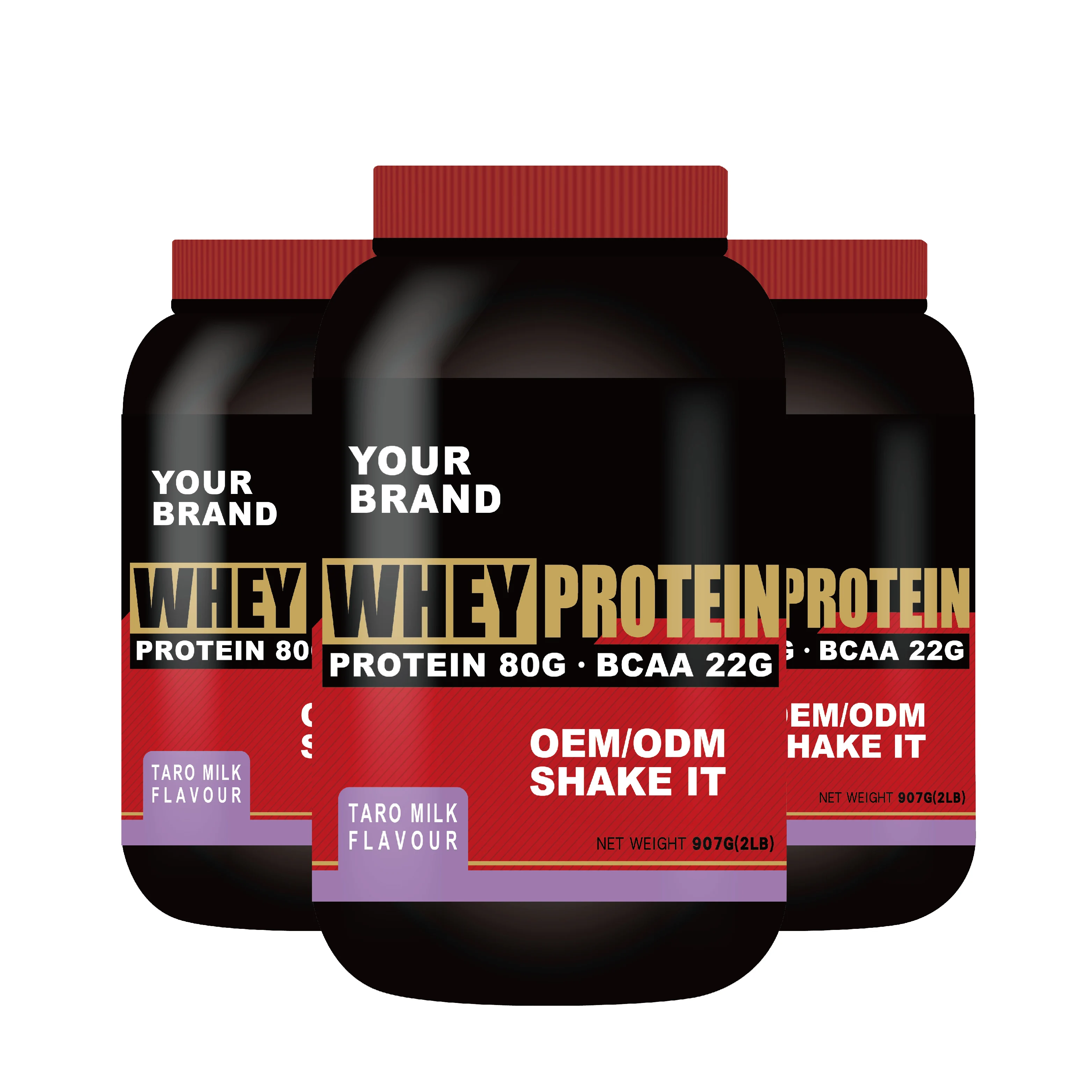 Hot Sale Taro Milk Flavour Whey Protein Sport Nutrition Supplement Whey Protein Powder