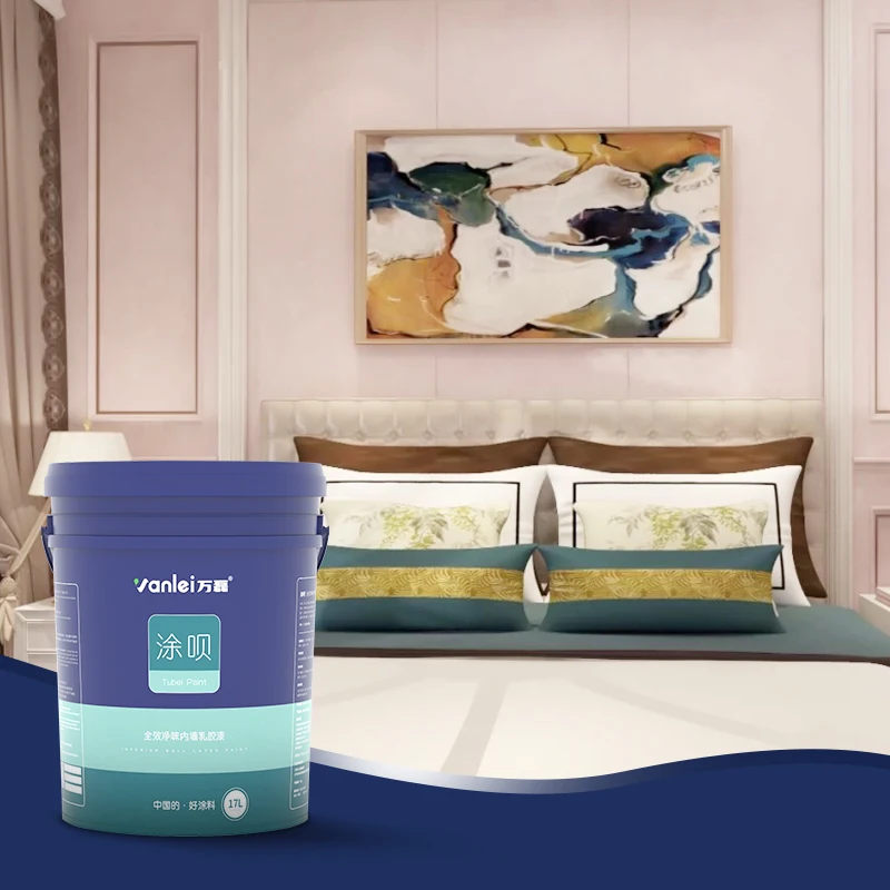 Wanlei жидкая краска превосходная вашабилити эмульсия шелковая краска