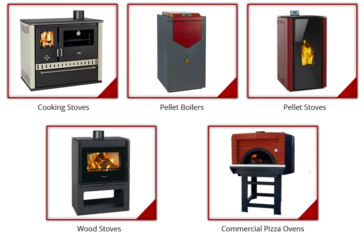 110 kg Weight and 910x560x800 mm Wood Burning Cooking Stove from Trusted Supplier