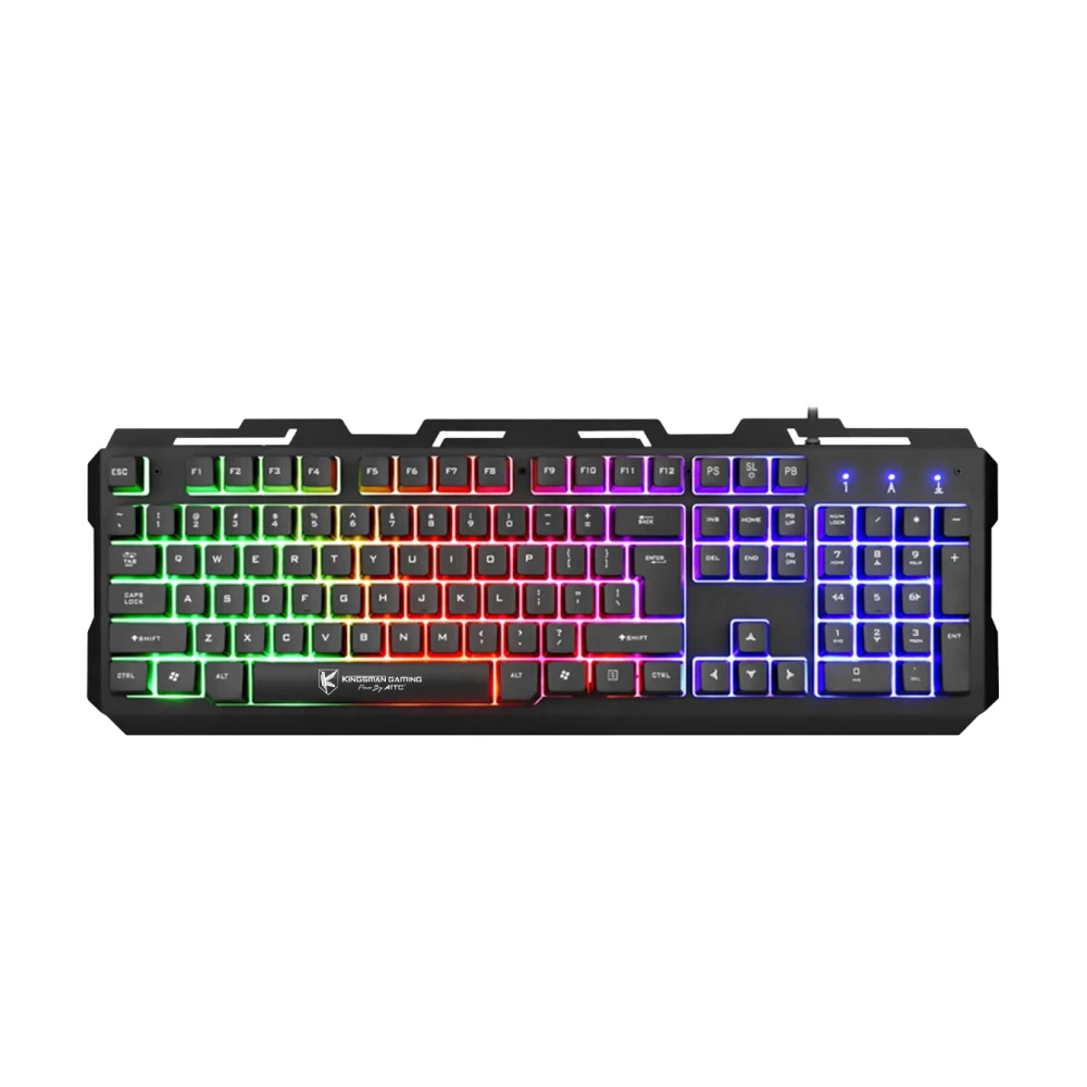  RGB подсветка 4 в 1 клавиатура мышь гарнитура коврик для мыши игровой