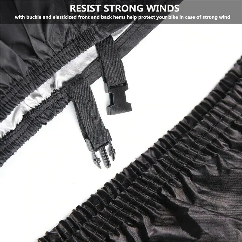 300D Quick-drying rustproof UV resistant waterproof bike/road All size ripstop Bikes Cover