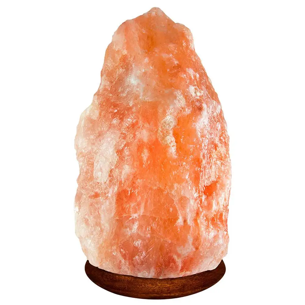 Pure Quality 100% Natural Air purifier Natural Himalayan Pink Salt Lamp with wooden  Base Whole Sale Manufacturer From Pakistan