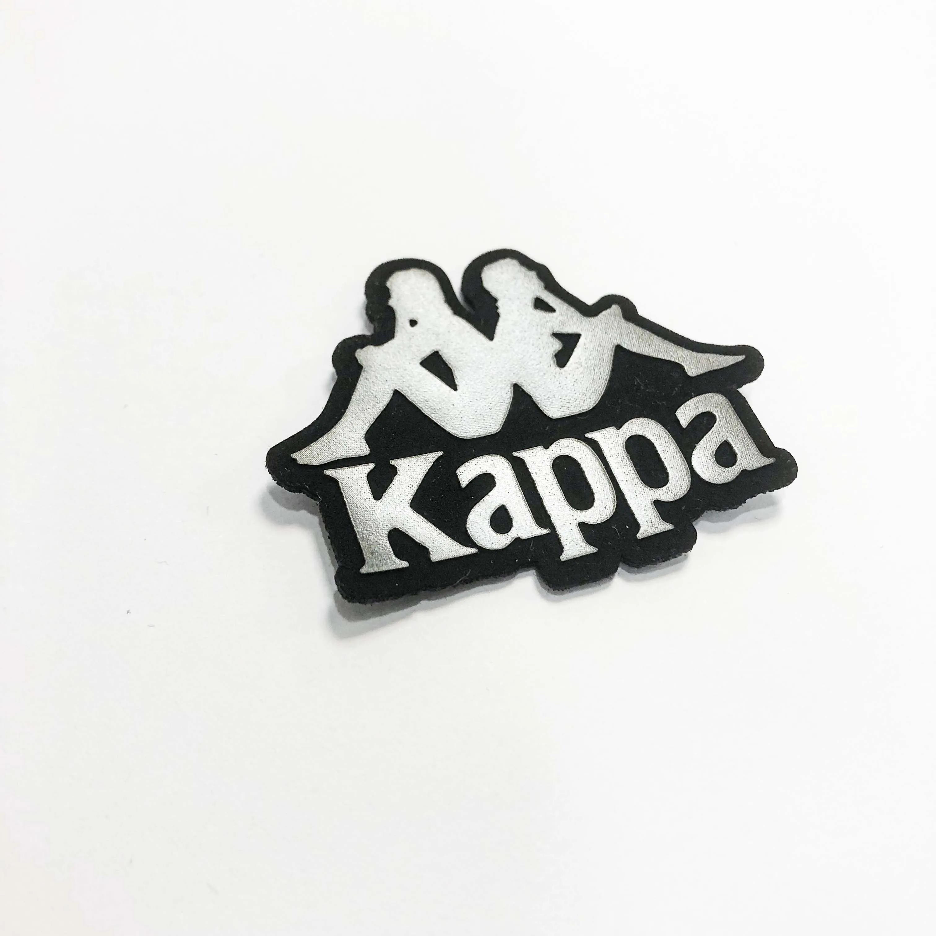 Customised Design 3d raised metallic heat transfer logo patch