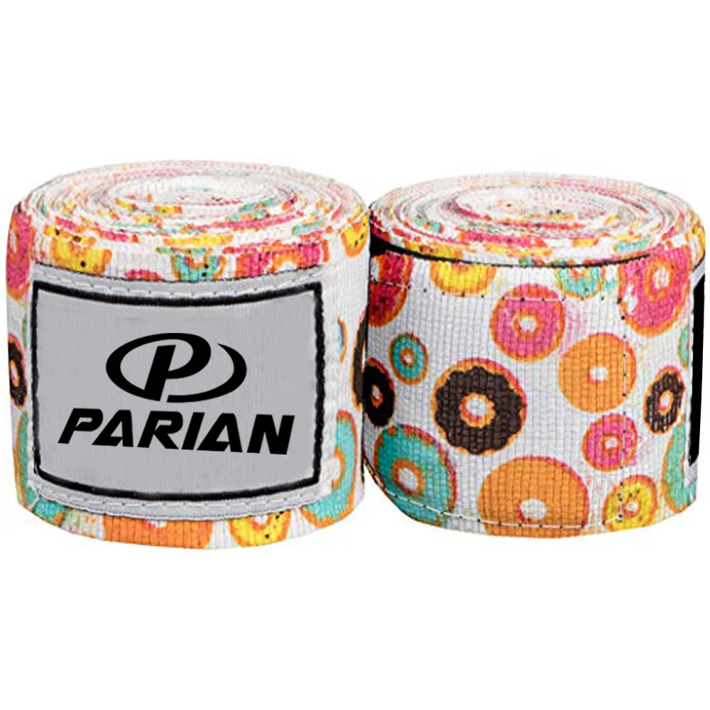 Wholesale custom logo nylon and cotton elastic boxing hand wraps