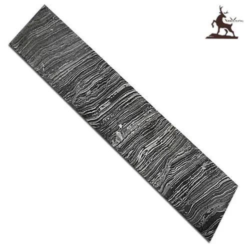 Стержень из дамасской стали для изготовления ножей Ручная ковка