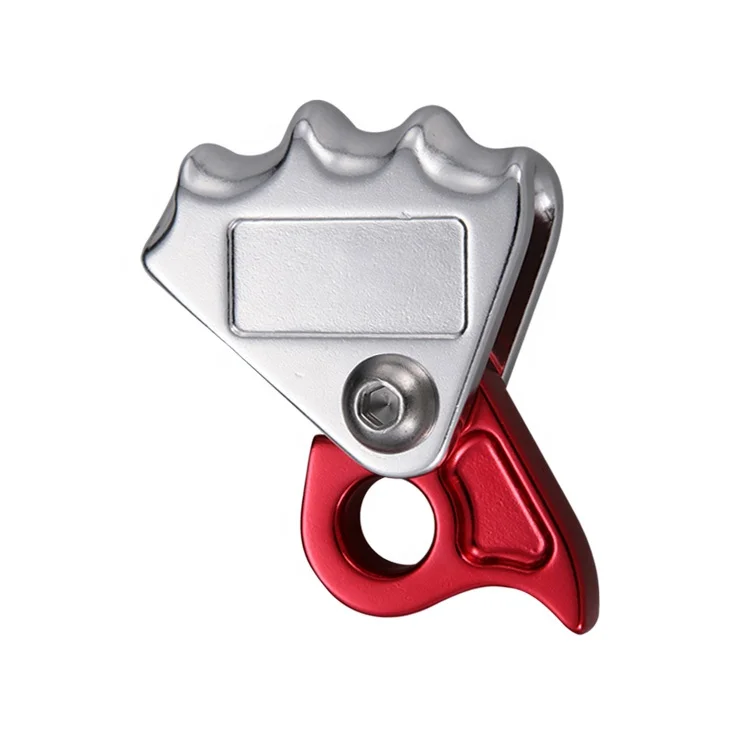 
climbing fall arrest device aluminum rope grab 