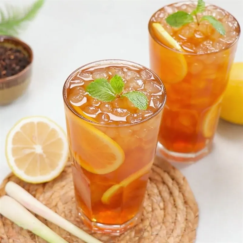 100% естественный чай со льдом с лимонным ароматом лимона Чай 240gr из Вьетнама