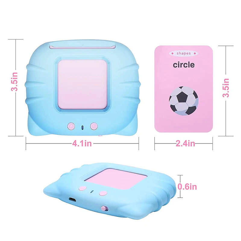 Флэш-карты Обучающие игрушки развивающие игрушки для малышей говорящий звуковой флэш-карты для От 1 до 6 лет слушать и учиться