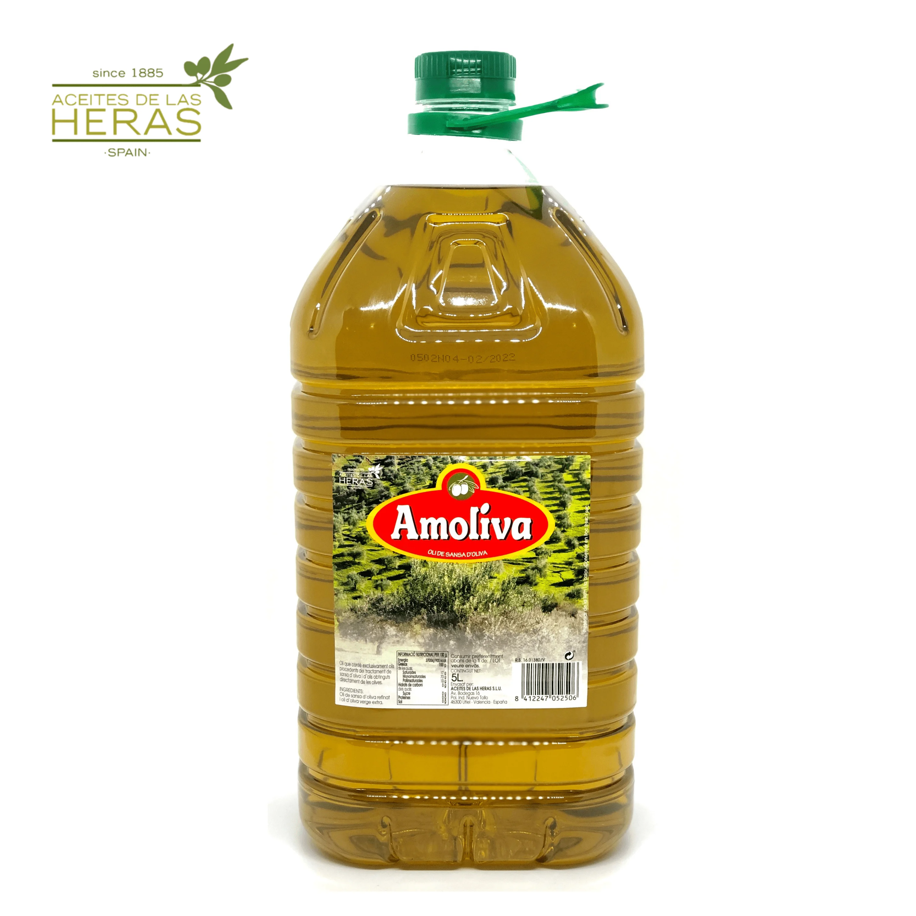 
 Amoliva-высококачественное оливковое масло-5 л ПЭТ-бутылка-продукт из Испании  