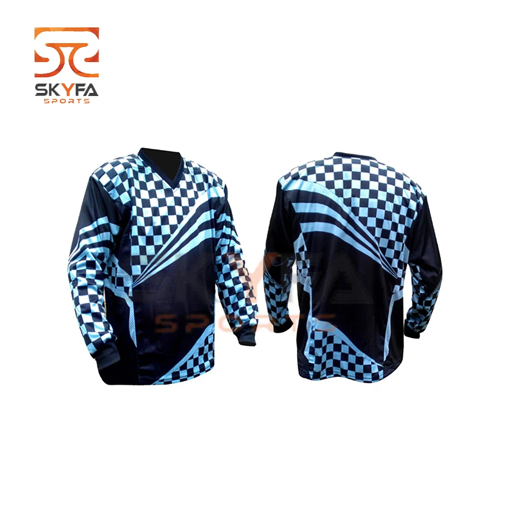 High Quality Comfortable Men Full Sleeve Sublimation Paintball Jersey