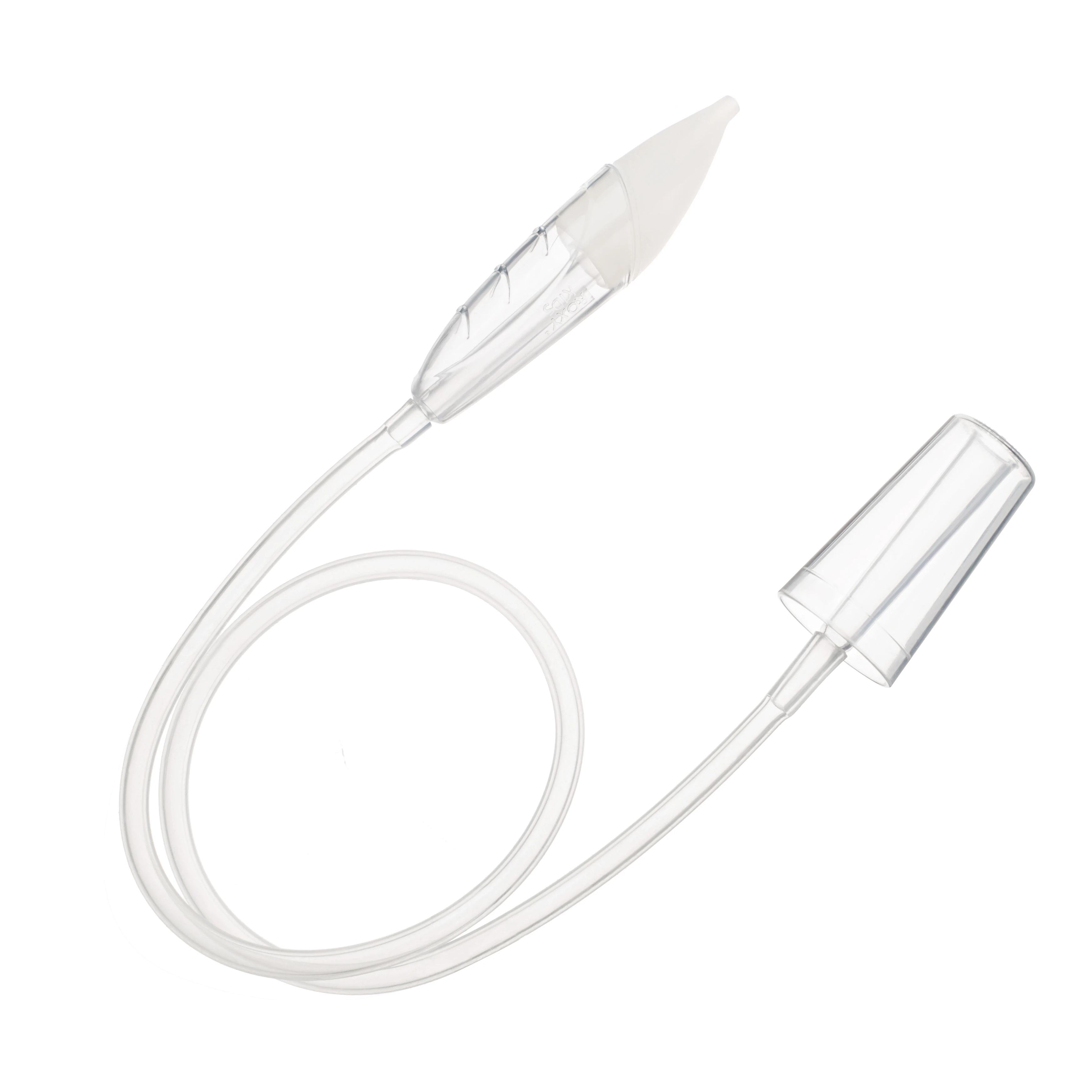 Nasal aspirator and adapter value set: Mechanical nasal aspirator together with hoover adapter