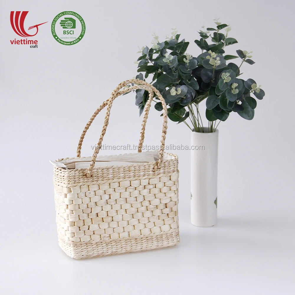 Vietnamese Women Water Hyacinth HandBag Wholesale made in Vietnam