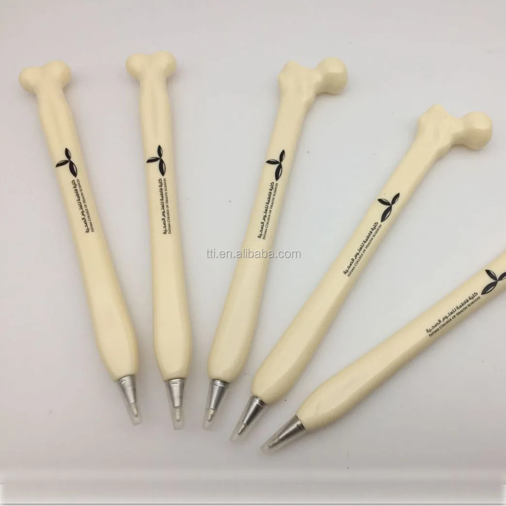 
Clinic doctor promotional pharmaceutical items Plastic Bone Shape Pen 