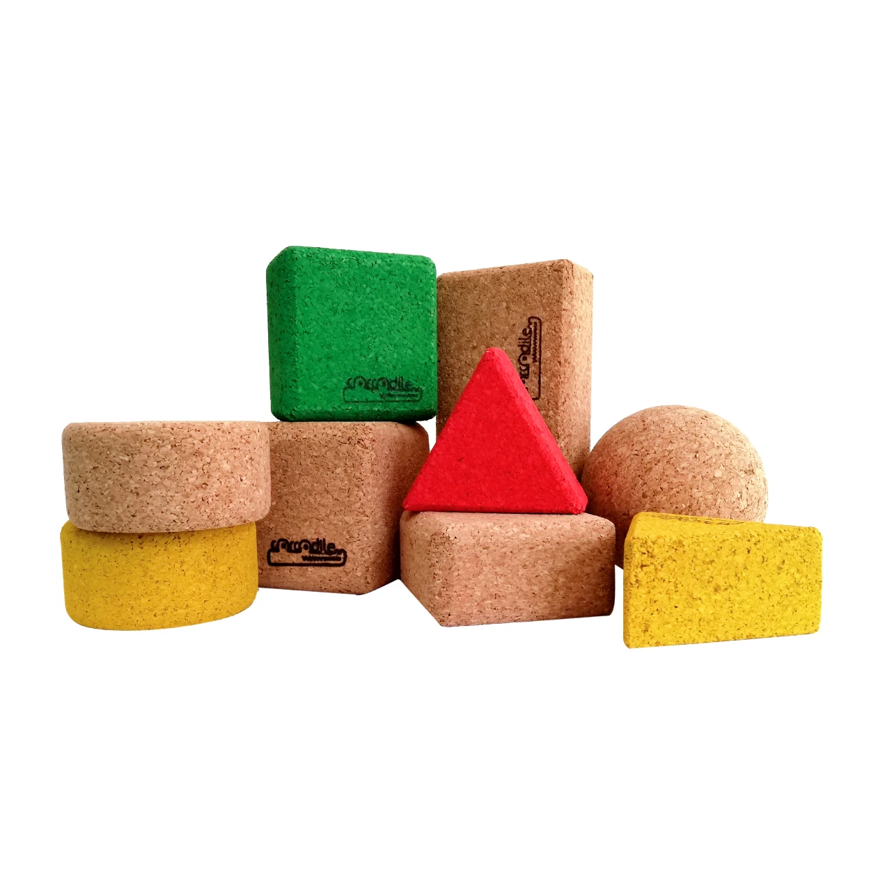 
Corcodile Rookie Set Cork Toys 100% Eco Friendly and Safe For 1 Years Old Kids 