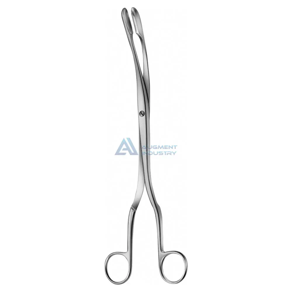 Зажим из плаценты и аборта, изогнутый, 290 мм (11 1/2 дюйма), винтовой замок | Акушерская плацента и яйцевые щипцы