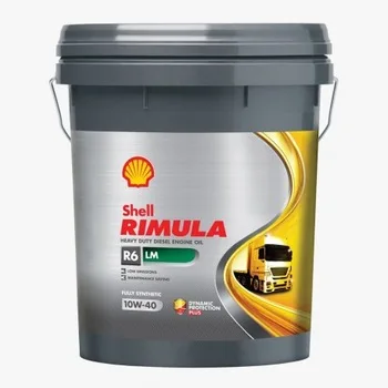 Корпус Rimula R6 LM 10w-40, пластиковый ведро 20 литров