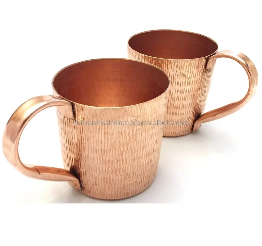 Copper Design Hammered Cheap Drinking Mug Hotel Bar And Restaurants Design Home Decor Mug Metal And Plated Finishing