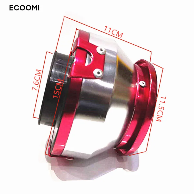 Universal Car Sport Racing Conic Air Filter 76mm Air Intake Filter Box