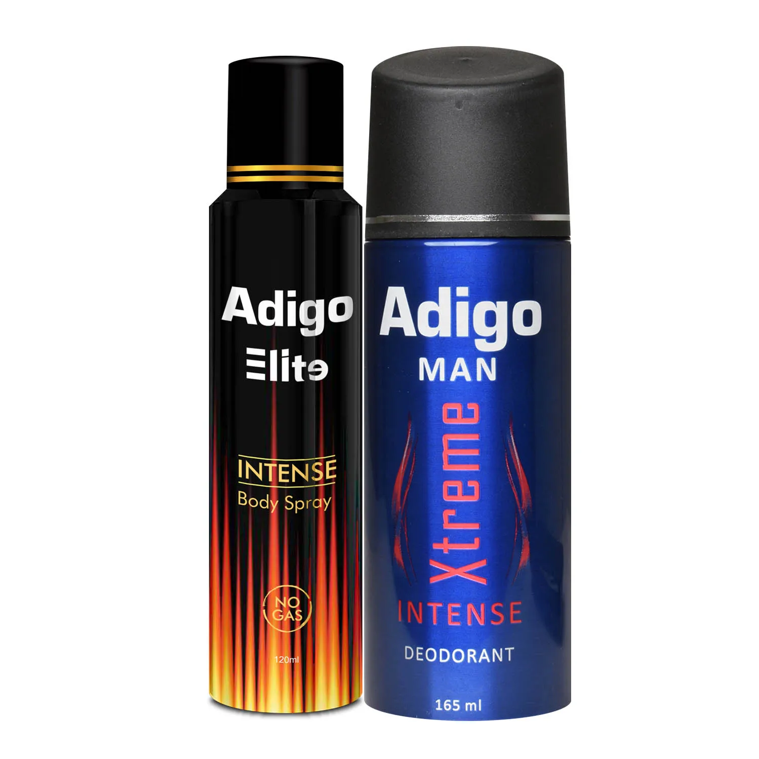 
Adigo Man Elite спрей для тела-интенсивный 120 мл и Xtreme дезодорант-интенсивный 165 мл Део для мужчин 