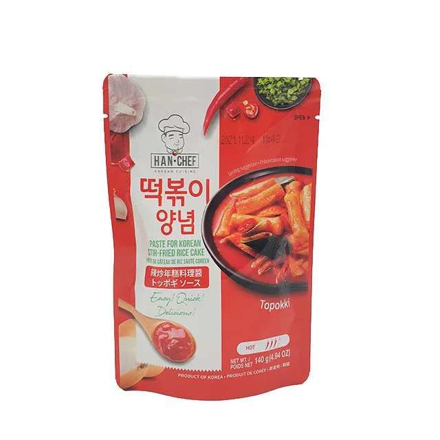 Корейский кулинарный соус HAN CHEF: удобное корейское приготовление различных соусов с 6 вкусами Сделано в Корее
