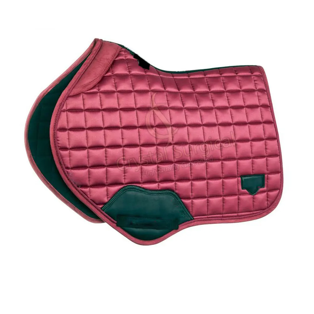 Разумные цены седельные прокладки для лошадей седельная прокладка из полиэстерной ткани с блестящими удобными седельными прокладками