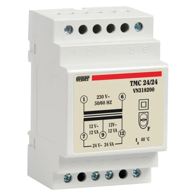 HOME GAS AND SAFETY TMC 124 24 VN318200 SAFETY TRANSFORMERS DEVICES FOR GENERAL USE