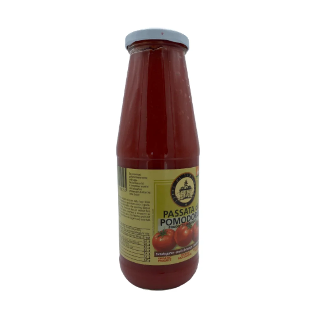 DOUBLE PACK Made in Italy organic tomatoes sauce quality traditional TOMATO PUREE 700gr
