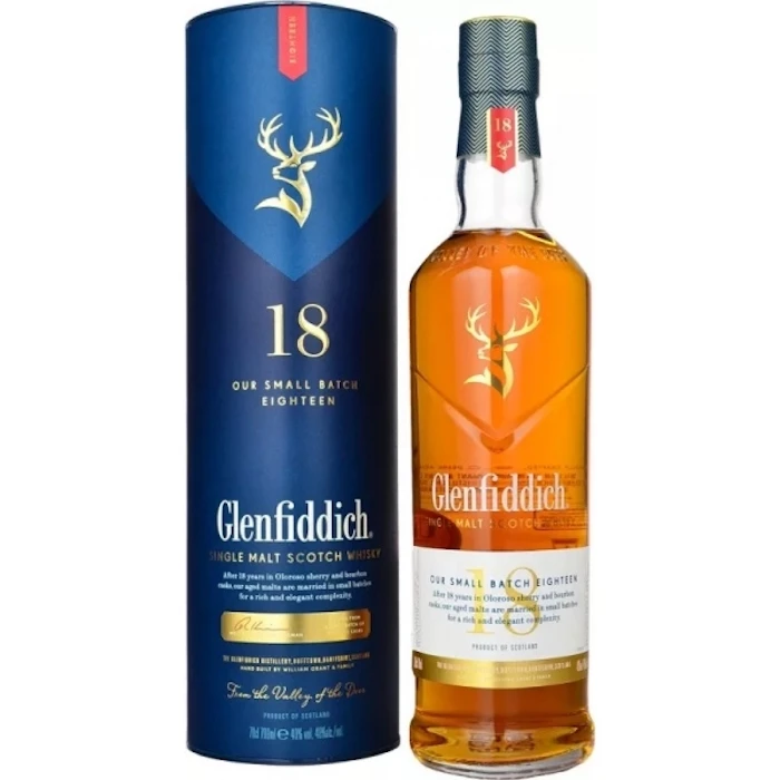 Glenfiddich Scotch Whisky 12, 15, 18 years old Glenfiddich Scotch Whiskey 12 year Old