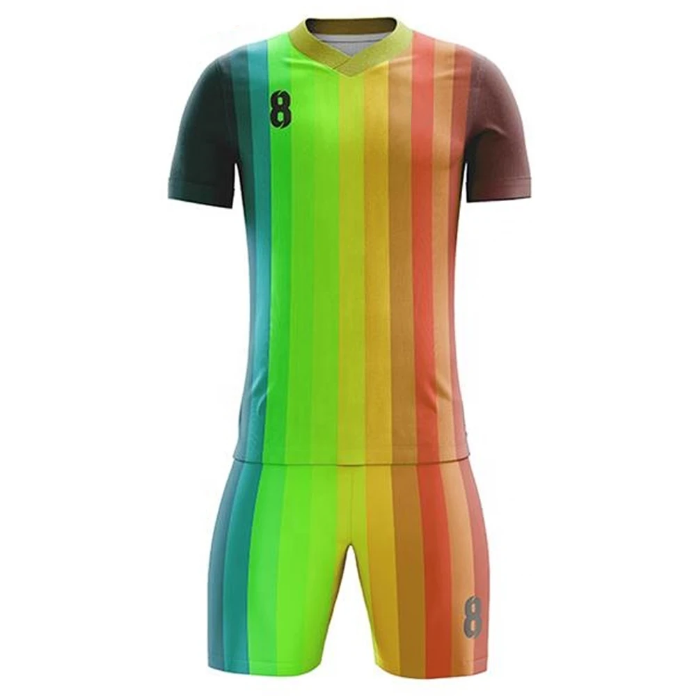 New design custom sublimation soccer uniform for man