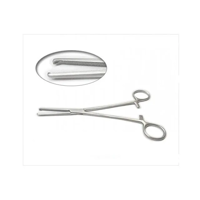 Stainless Steel Kocher Forceps Straight 14 CM Artery Kocher Forceps Single Use Surgical Forceps