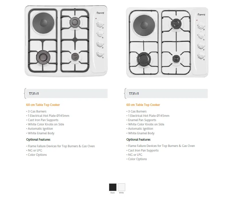 Международные Популярные высококачественные настольные плиты с вариантами горелки и цветными конкурентоспособные цены