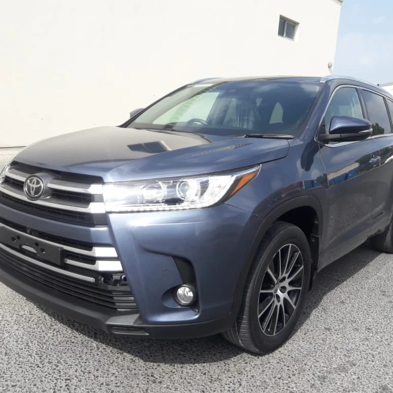 Б/у/RHD/2018 Toyota KLUGER JEEP 3,5 AT BLUE