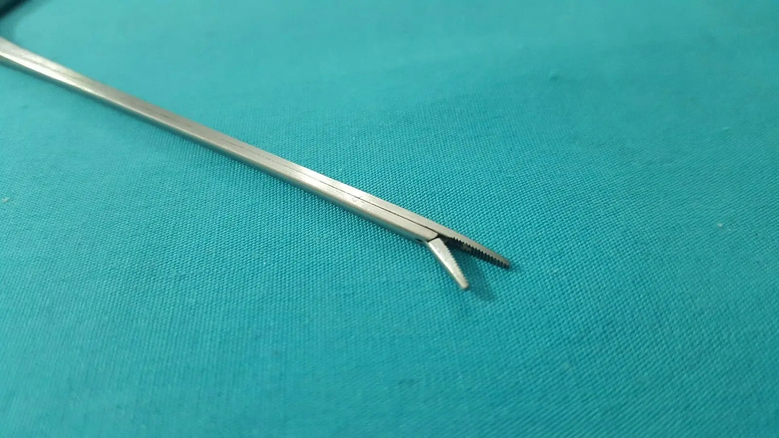 Gold Handle Micro Hartman Alligator Forceps 5 Serrated Surgical ENT Instruments