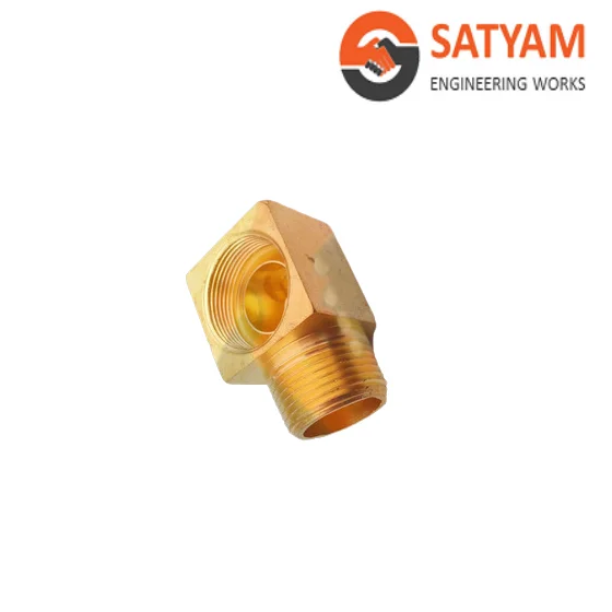 Brass 90 Degree street Elbow pipe fittings on hot sale by ISO standard Indian manufacturer company