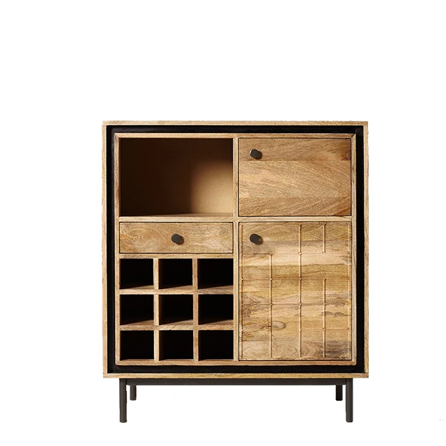  Лучший дизайн шкаф Cara из тика или красного дерева домашняя мебель