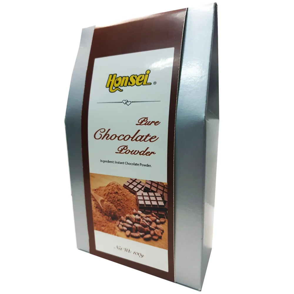 
Honsei Pure Chocolate Powder 100g 100% Dutched Cocoa Powder in Vacuum Pack 