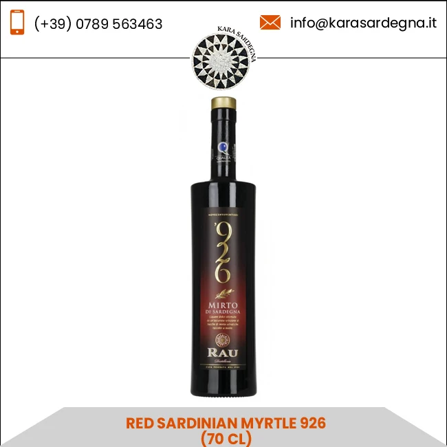 Red Sardinian Myrtle 926 (70 CL) Liqueur