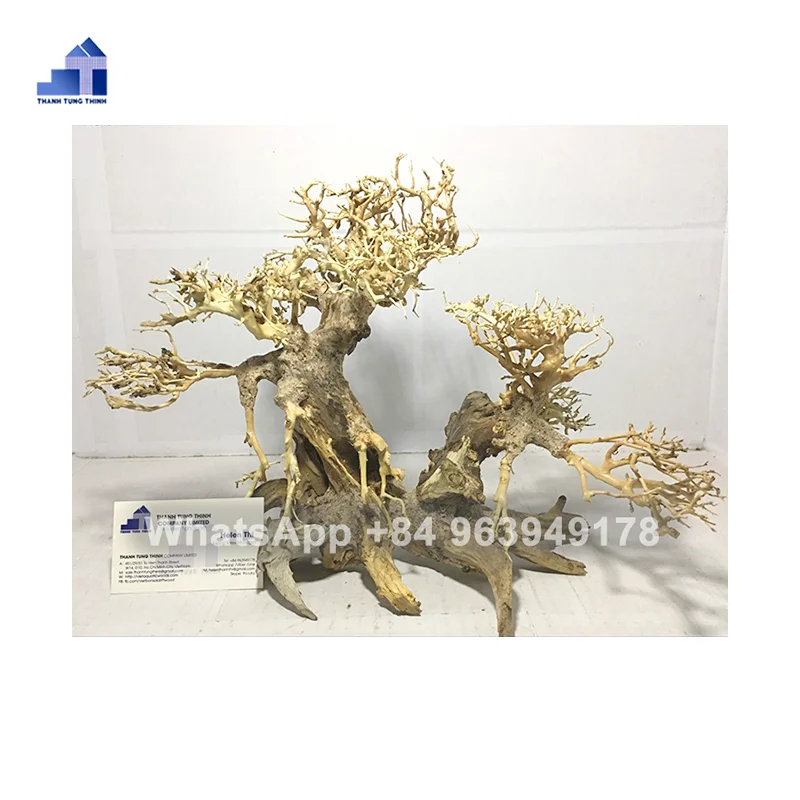 2024 Hot Sale Bonsai Driftwood for Aquarium accessories landscaping fish tank filter WhatsApp +84 963949178
