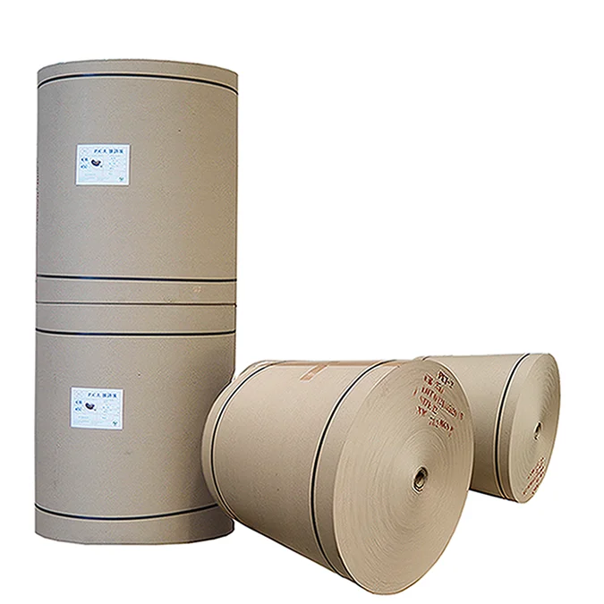 Uncoated Brown Core Board CB Grade Grammage 350 GSM Strength Paper Suited for Paper Cores Tubes Production