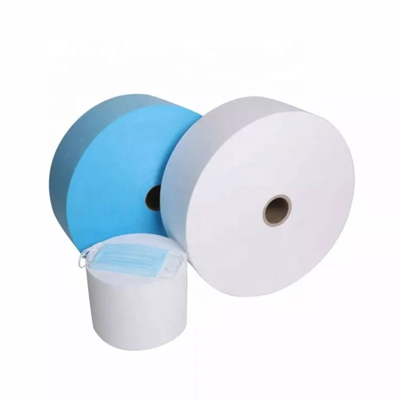 Factory custom SMS raw material 100% SpunBonded polypropylene nonwoven rolls
